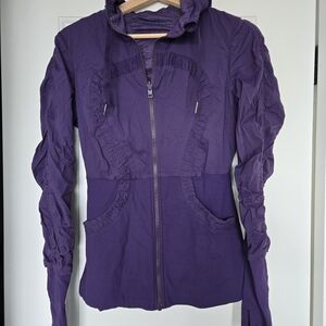Lululemon Purple Women's Zip-Up Jacket